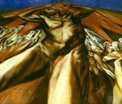 icon of Orozco mural at Pomona